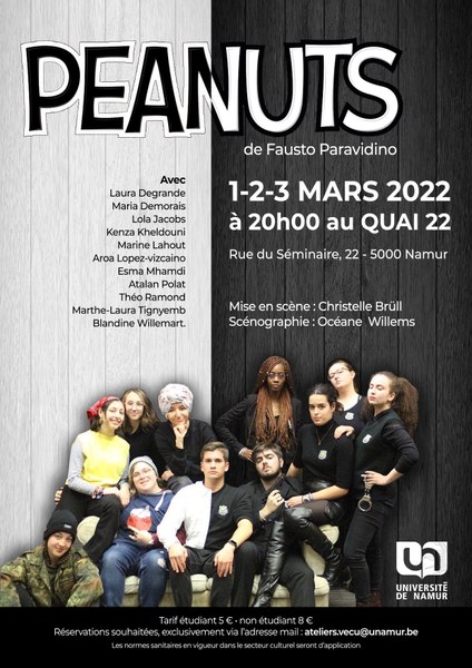 Théâtre - Peanuts de Fausto Paravidino