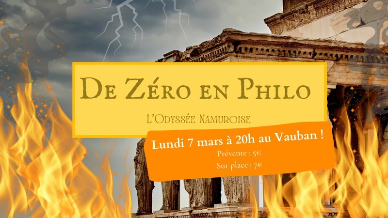 Revue Philo – De Zéro en Philo : l’Odyssée namuroise