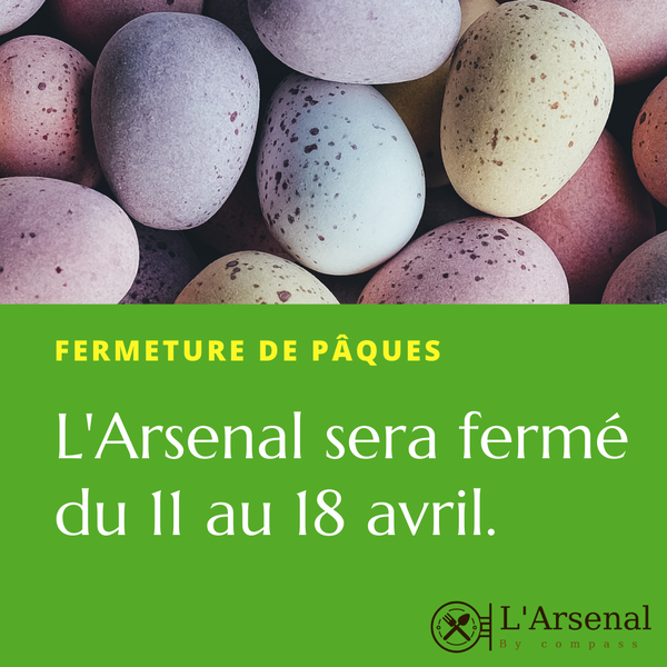 Pause de Pâques - L'Arsenal