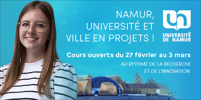 Cours ouverts à l'UNamur