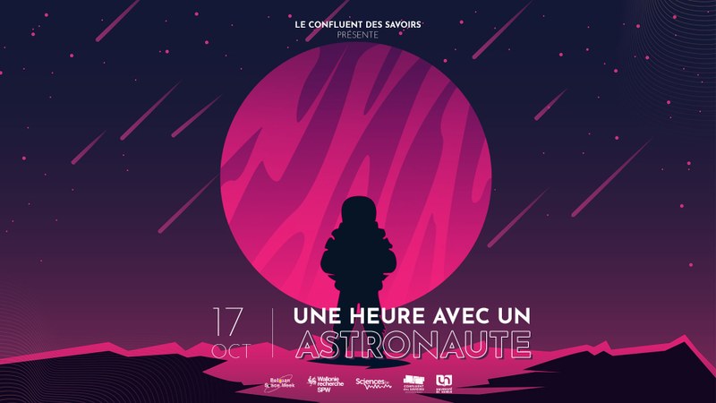 Une heure avec un astronaute • Belgian Space Week