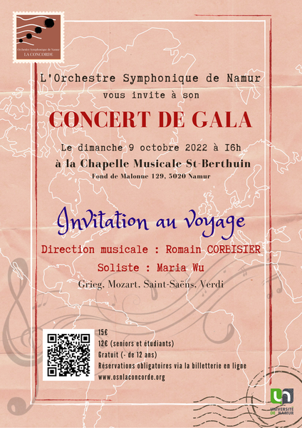 Concert de l'Orchestre Symphonique Universitaire - La Concorde