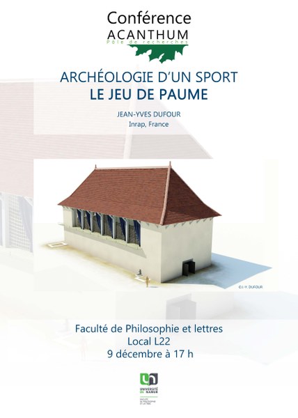 Archéologie d'un sport : le jeu de paume