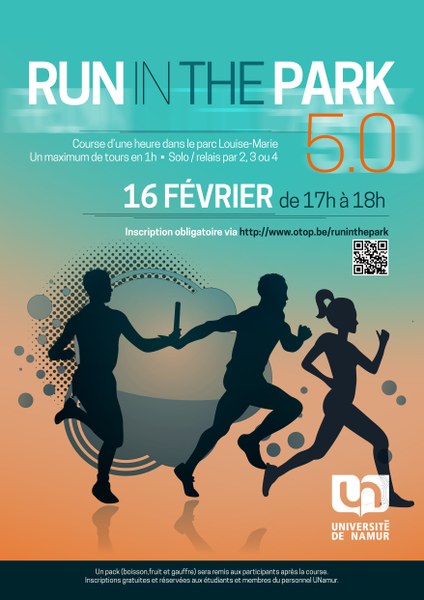 Run in the park : inscription !