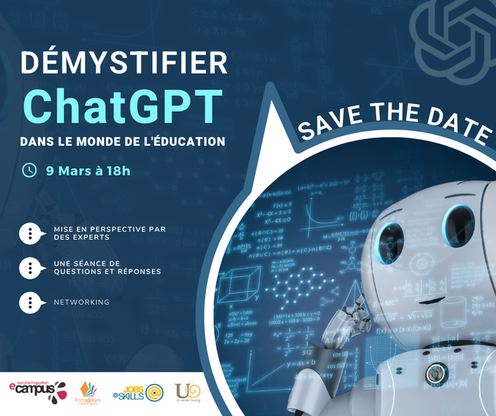 Conférence - Démystifier ChatGPT dans le monde de l’éducation