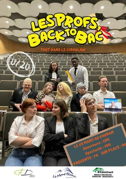 Revue droit "Les profs back to bac : tout dans le ciboulaw"