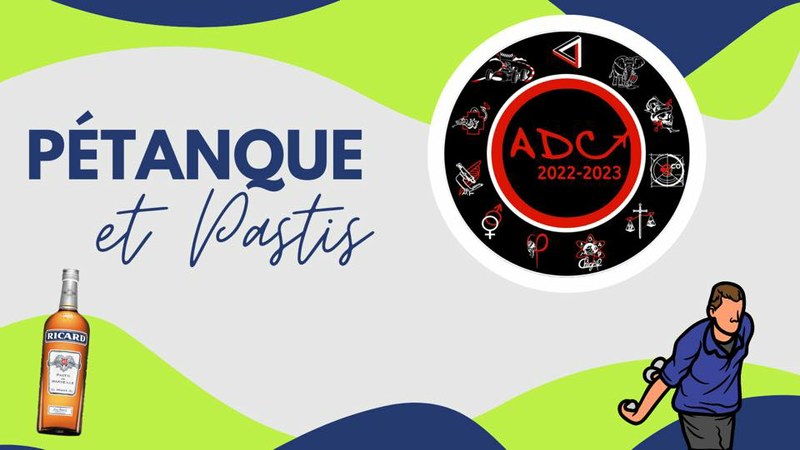 ADC | Barbecue et tournoi Pétanque et pastis