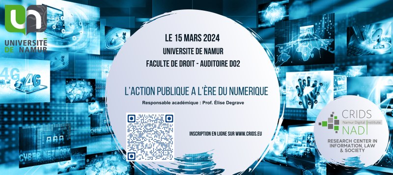 Conférence - L'action publique à l'ère du numérique 