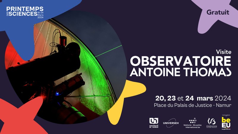Visite · Observatoire astronomique Antoine Thomas