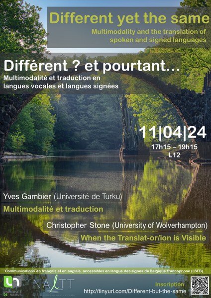 Different yet the same | Différent ? et pourtant…