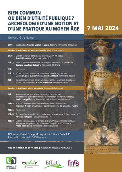 Bien commun ou bien d'utilité publique ? Archéologie d'une notion et d'une pratique au Moyen Âge