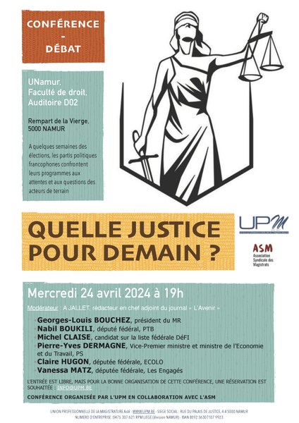 Conférence - Débat : Quelle justice pour demain