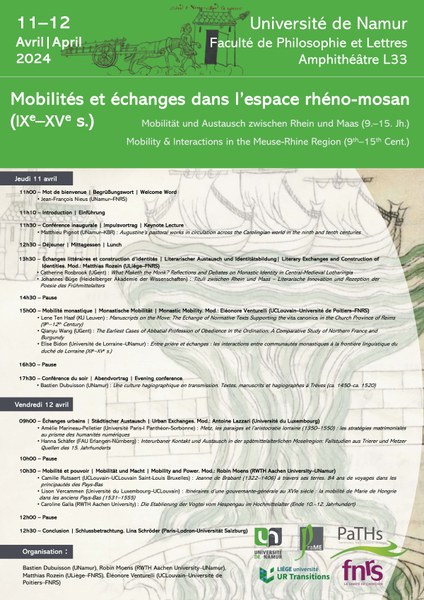 Mobilités et échanges dans l’espace rhéno-mosan (IXe–XVe s.) 