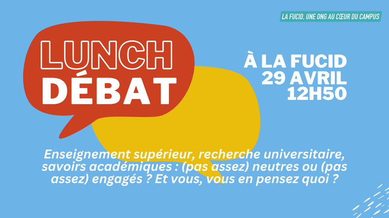 Lunch débat - Universités, neutralité et engagement